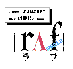 星际魂斗罗(raf世界)日版