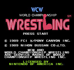 WCW世界摔角(超级明星摔角)美版